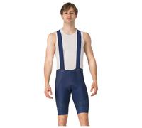 Pantaloncini con bretelle A/C blu scuro L