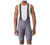 Pantaloncini con bretelle Cargo Unlimited grigio chiaro