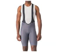 Pantaloncini con bretelle Cargo Unlimited grigio chiaro