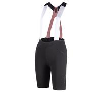 Pantaloncini con bretelle donna Fast nero