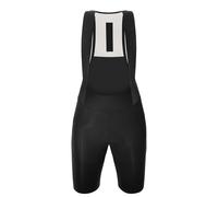 Pantaloncini con bretelle donna Plush nero
