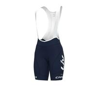 Pantaloncini con bretelle donna Race TEAM JAYCO-ALULA 2024 blu scuro L