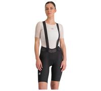 Pantaloncini con bretelle donna SRK nero