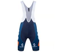 Pantaloncini con bretelle donna TEAM dsm-firmenich-PostNL 2024 blu