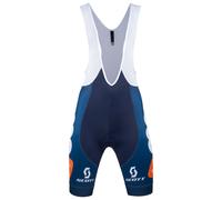 Pantaloncini con bretelle donna TEAM dsm-firmenich-PostNL 2024 blu