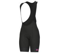 Pantaloncini con bretelle donna Traguardo 2.0 nero