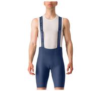 Pantaloncini con bretelle Espresso blu