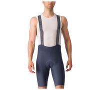 Pantaloncini con bretelle Espresso blu scuro 3XL
