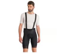 Pantaloncini con bretelle Fiandre nero