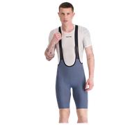 Pantaloncini con bretelle Pulse blu