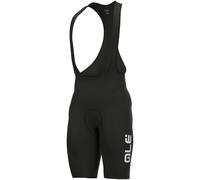 Pantaloncini con bretelle Solid Winter bianco