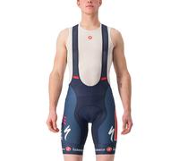 Pantaloncini con bretelle SOUDAL QUICK-STEP 2023 blu 2XL