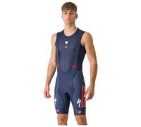 Pantaloncini con bretelle SOUDAL QUICK-STEP 2024 blu scuro