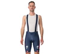 Pantaloncini con bretelle SOUDAL-QUICK-STEP Race 2025 blu scuro