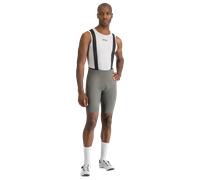 Pantaloncini con bretelle SRK grigio