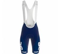 Pantaloncini con bretelle TEAM TOTALENERGIES Race 2025 blu