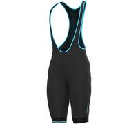 Alé Cycling Klimatik K-Atmo 2.0 Idrorepellente Pantaloncini con Bretelle, Nero, XL Uomo