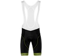 Pantaloncini con bretelle Ultra Gel nero/oliva M