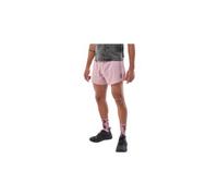 Pantaloncini con spacco compressport racing eat my dust rosa uomo