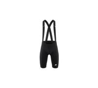 Pantaloncini corti con bretelle assos mille gt s11 nero uomo