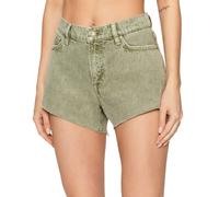Pantaloncini corti da donna Guess Manila rosa in denim W26