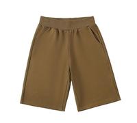 Pantaloncini corti per bambini, in cotone, comodi, morbidi, sportivi, per ragazzi e ragazze, pantaloni casual per 316 anni, libri corti per ragazze (verde, 7-8 anni)
