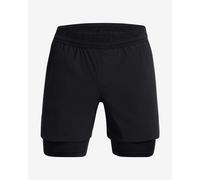 Pantaloncini corti Under Armour Peak Woven 2-in-1 nero - L