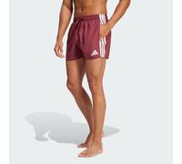 Pantaloncini da bagno a 3 strisce da 3 pollici Shadow Red / White 2XL