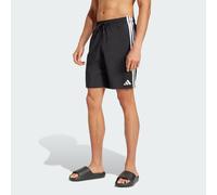 Pantaloncini da bagno a 3 strisce da 8 pollici Black / White XL