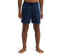 Pantaloncini da bagno con scritta laterale Blu 14 anni - 162 cm Tinta unita