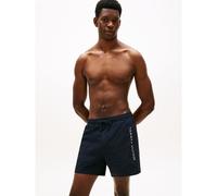 Pantaloncini da bagno di media lunghezza con tasca con zip ORIGINAL Blu S Tinta unita