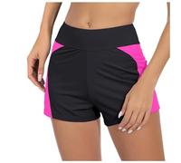 Pantaloncini da Bagno Donna,Boxer Pantaloncino Costume Donna,Costumi Assorbenti per Ciclo Mare,Mutande Bikini Vita Alta Slip,Mutande Mestruali Donna,Costumi Curvy,Lovable Costumi da Bagno Donna