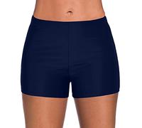 Pantaloncini Da Bagno Donna Curvy Brasiliana Shorts Costume Mare Senza Cuciture Vita Alta Sexy Boxer Estivi Comodi Bikini Costumi Piscina Taglie Forti Sportivi Pantaloni Corti Bagno Surf Spiaggia