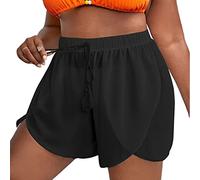 Pantaloncini da Bagno Donna Curvy Elastico Costume da Bagno Mestruazioni Controllo della Pancia Pantaloncini da Surf Pantaloncino Spiaggia Asciugatura Rapida Mare Slip Shorts Pantaloni da Nuoto