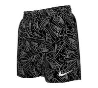 Pantaloncini da bagno per bambini Nike Sneakerprint 4"