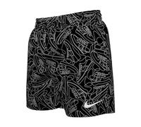 Pantaloncini da bagno per bambini Nike Sneakerprint 4"