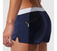 Pantaloncini da bagno sportivi uomo all'ultima moda, ad asciugatura rapida, di alta qualità, con vita elastica, adatti per spiaggia, vacanza, e stile hawaiano L,M,S,XL,XXLTessuto