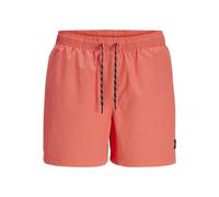 Jack & Jones - JPSTMAUI JJSWIM SOLID AKM SN Arancione - Abbigliamento - Taglia M M Arancione