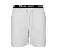 Pantaloncini da bagno Urban Classic due in uno Blanc 2XL