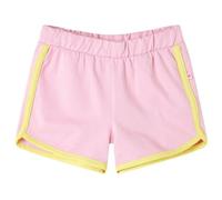 Pantaloncini da Bambina con Bordi Rosa Brillante 128