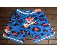 PANTALONCINI Da Basket CLASSICS PINK PANTHER / MIAMI ~ Mai Indossati ~ L XL