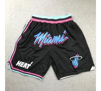 Pantaloncini da basket cuciti City Edition Heat uomo oscillante Nero