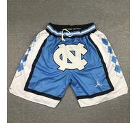 Pantaloncini da basket retro University Of North Carolina MJordan Cuciti
