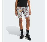 Pantaloncini da bici adidas x FARM Ash Silver / Corn Gold / Violet Fusion 2XS