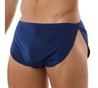 Pantaloncini da boxe casual esotici da uomo a vita bassa Blu navy M