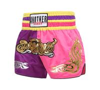 Pantaloncini da boxe elasticizzati in vita progettati per MMA Muay Thai e fitnes