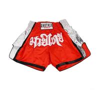 Pantaloncini da boxe leggeri unisex realizzati in fibre, perfetti per uno stile di vita attivo (L rosso)