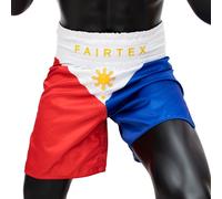 Pantaloncini da boxe sportivi autentici Fairtex BT2001 PHILLIPINE