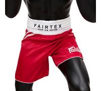 Pantaloncini da boxe sportivi autentici Fairtex BT2008 CLASSIC RED