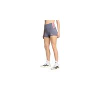 Pantaloncini da ciclismo adidas adizero 3in grigio rosso donna